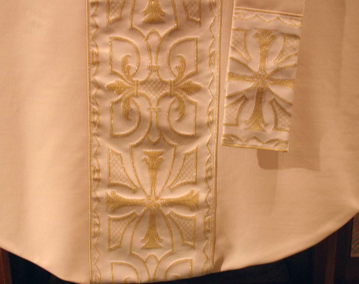 Chasuble and Stole - A chasuble and stole,...